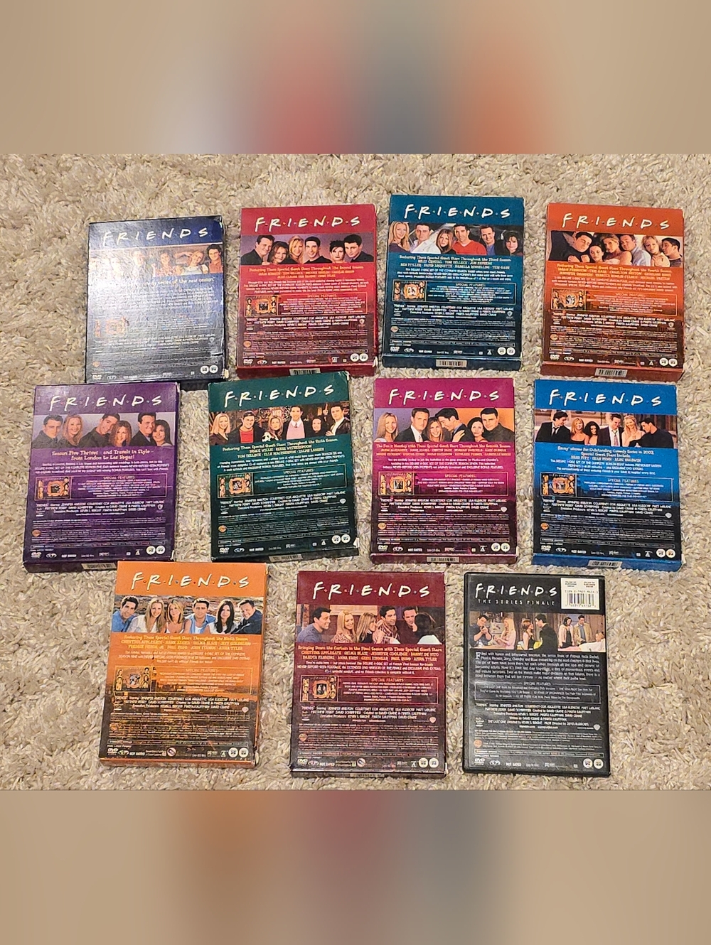 Friends TV Series Complete Season DVD Boxed Collection Plus Final Episode Disc - Picture 4 of 4
